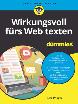 cover image of Wirkungsvoll fürs Web texten für Dummies